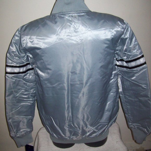 OAKLAND RAIDERS STARTER REVERSIBLE JACKET 4X - Picture 4 of 8